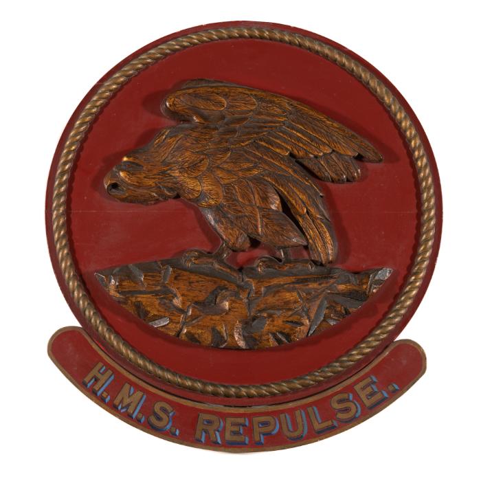 H.M.S Repulse Badge