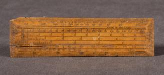 6" Imperial Metric Gunter's Scale Chord Ruler