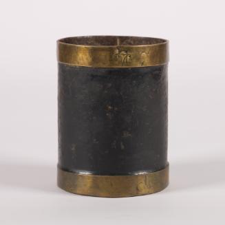 Black Measuring Bucket