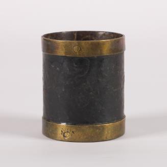 Black Measuring Bucket